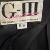 Black Suede skirt label