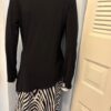 Black Asym top back