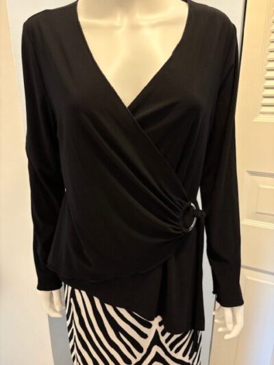 Black Asym top front