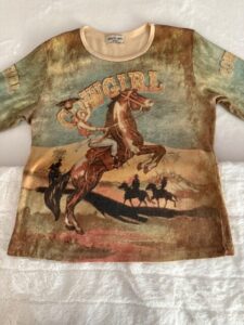 Cowgirl T Shirt front