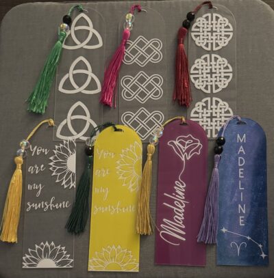 Customizable Acrylic Bookmark