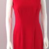 Red Shift Dress front