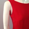 Red Shift Dress close side view
