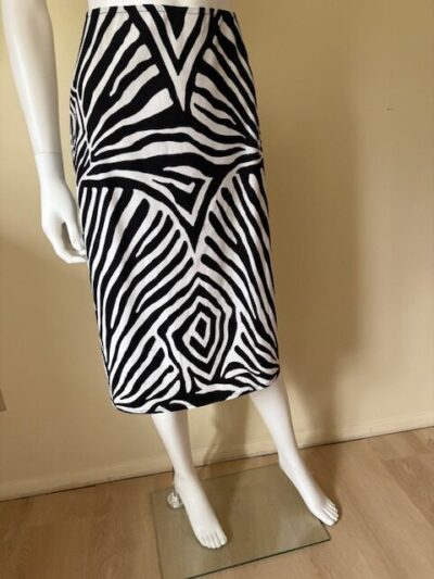 Zeba Print Skirt front