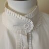 Kenar White blouse collar