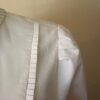 Kenar White blouse puff shoulder