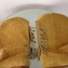 Tan Suede Fringe Boots other side