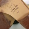 Tan Fringe boots sole label