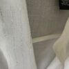 White Tunic silver thread close up