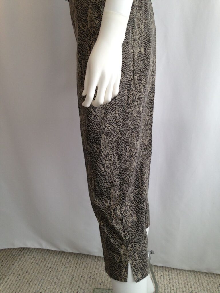 Snake Print Capri side