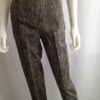Snake Print Capri Pant front