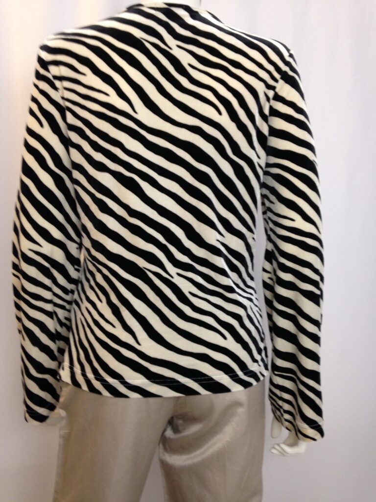 Zebra Top back