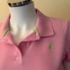 Lilly Polo collar close up