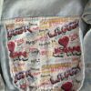 LA Gear back graphic lining