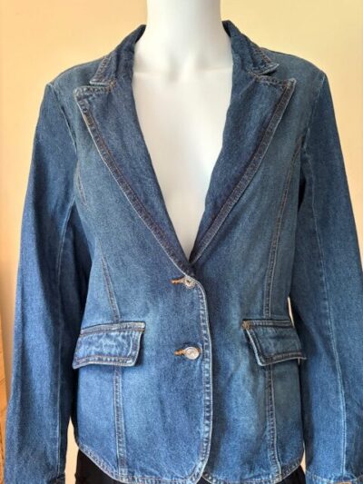 Blazer Denim Jacket front