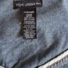 Denim Blazer label tag