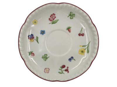 Tea Side Plate Fleurette Fruits English Fine Porcelain
