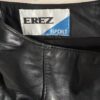 Leather skirt label