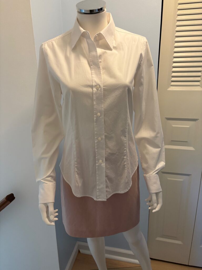 Limited White blouse front