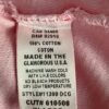 Juicy Pink top tag