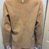 Tan Suede Top back