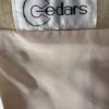 Tan Suede Wrap Skirt label