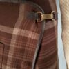 Armani skirt buckle close