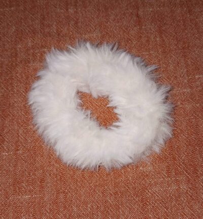 Faux Fur Scrunchie