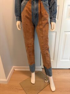 Seruchi Suede Jeans front