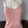 Pink Sweater set tank top front