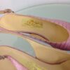 Ferragamo Pink shoes insoles logo