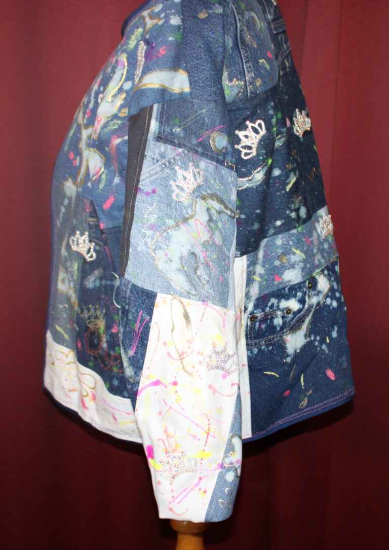 Upcycled Denim Jacket 3 Upcycled Denim Jacket