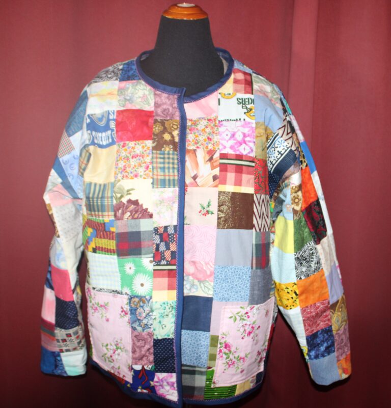 Upcycled Denim Jacket 6 Upcycled Denim Jacket Lining view