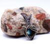Photo of Divine Heart Wire Wrapped Labradorite Pendant