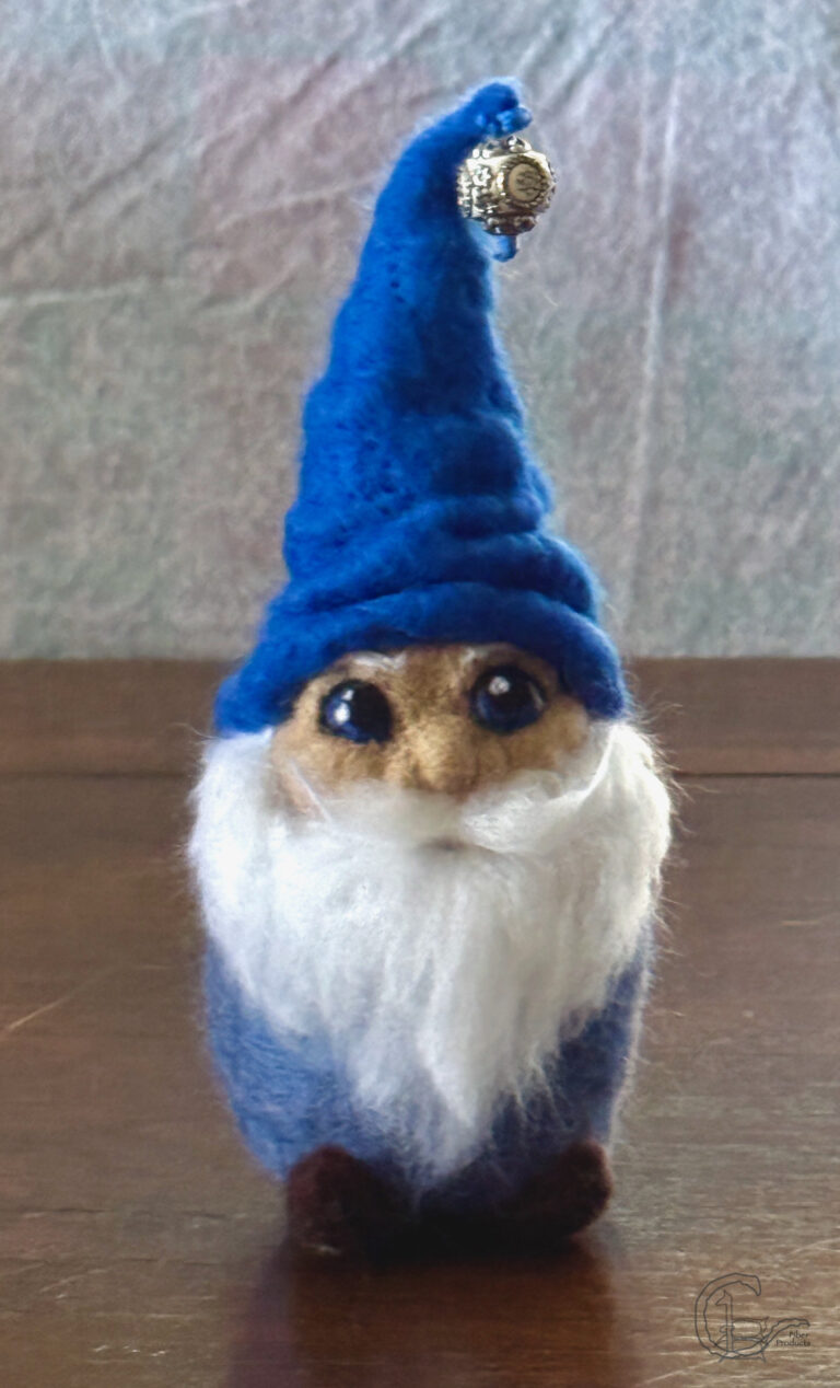 Needle felt Gnome by CeeBeers