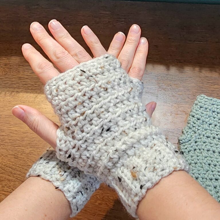Handmade Crochet Fingerless Gloves - multiple colors 9 20251210 122631