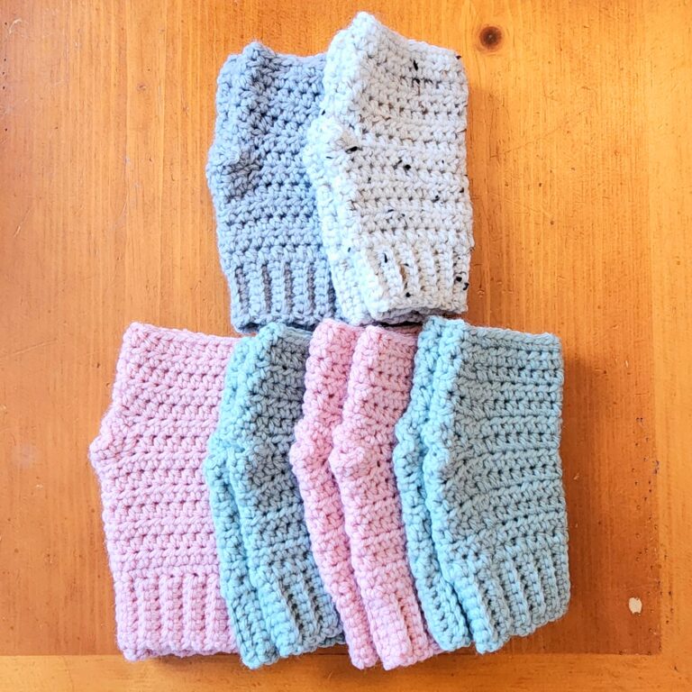 Handmade Crochet Fingerless Gloves - multiple colors 11 20251210 122831 1