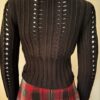 Blk sweater back view