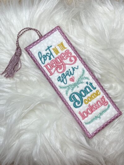 Fun Embroidered Bookmarks!
