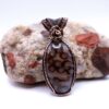 Radiant Energy Wire Wrapped Orbicular Agate Necklace