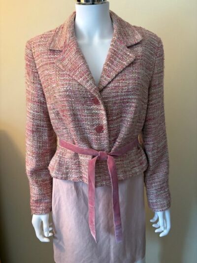 Bill Blass Pink Jacket front