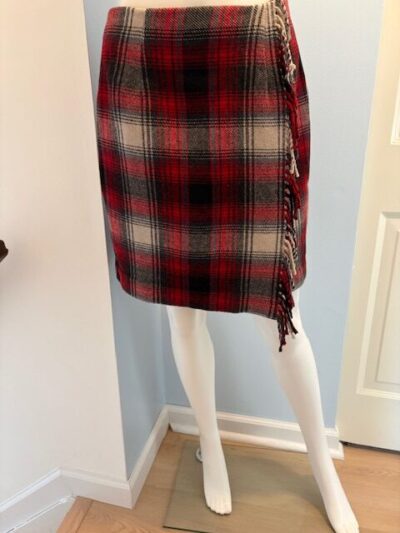 Tartan Plaid skirt front