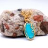 Calming Force Wire Wrapped Amazonite Necklace