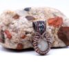 Divine Calm Wire Wrapped Lace Agate Necklace