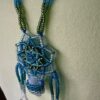 Blue lace double shield