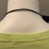 Bright Yellow cord back