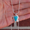 Turquoise Heart Necklace