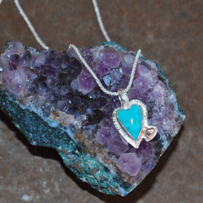 Turquoise Heart Necklace