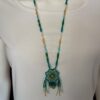 Dark Green stone necklace
