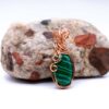 Sacred Strength Wire Wrapped Malachite Necklace